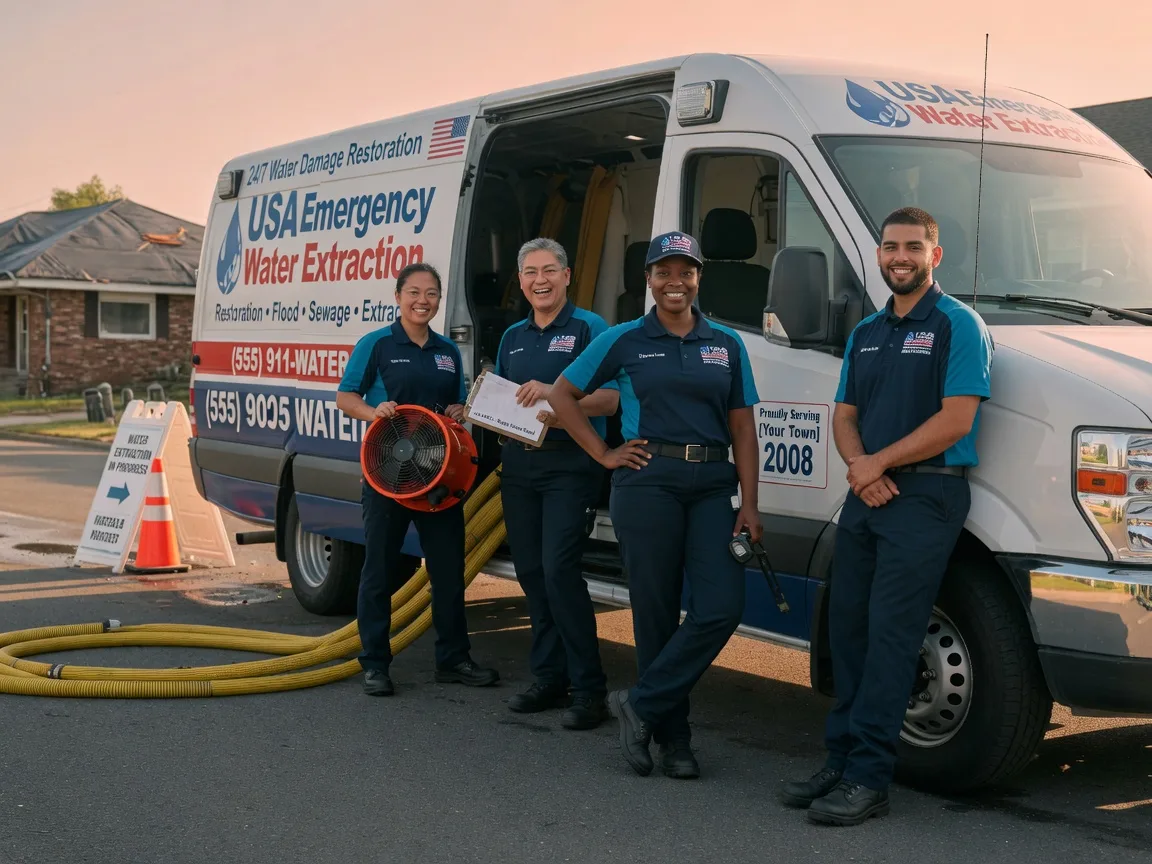 Emergency Water Removal company in Jermyn, TX